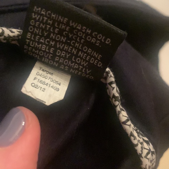 ODIN New York at target black hooded jacket mens small womens medium - Picture 4 of 8